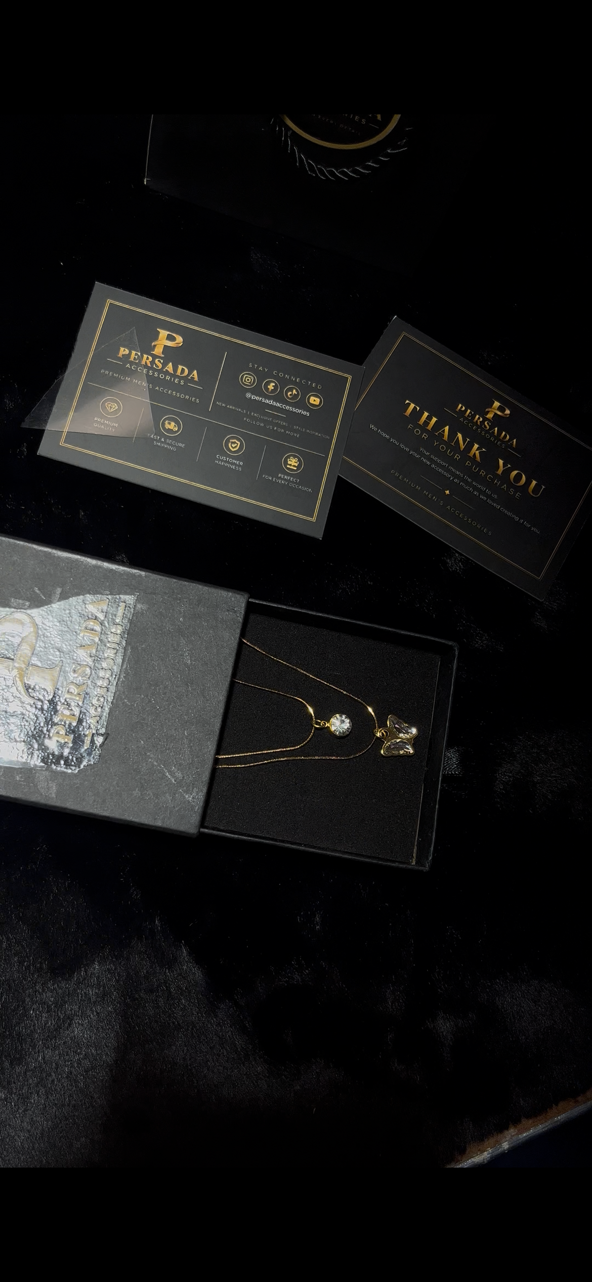 Luna Butterfly Layered Necklace