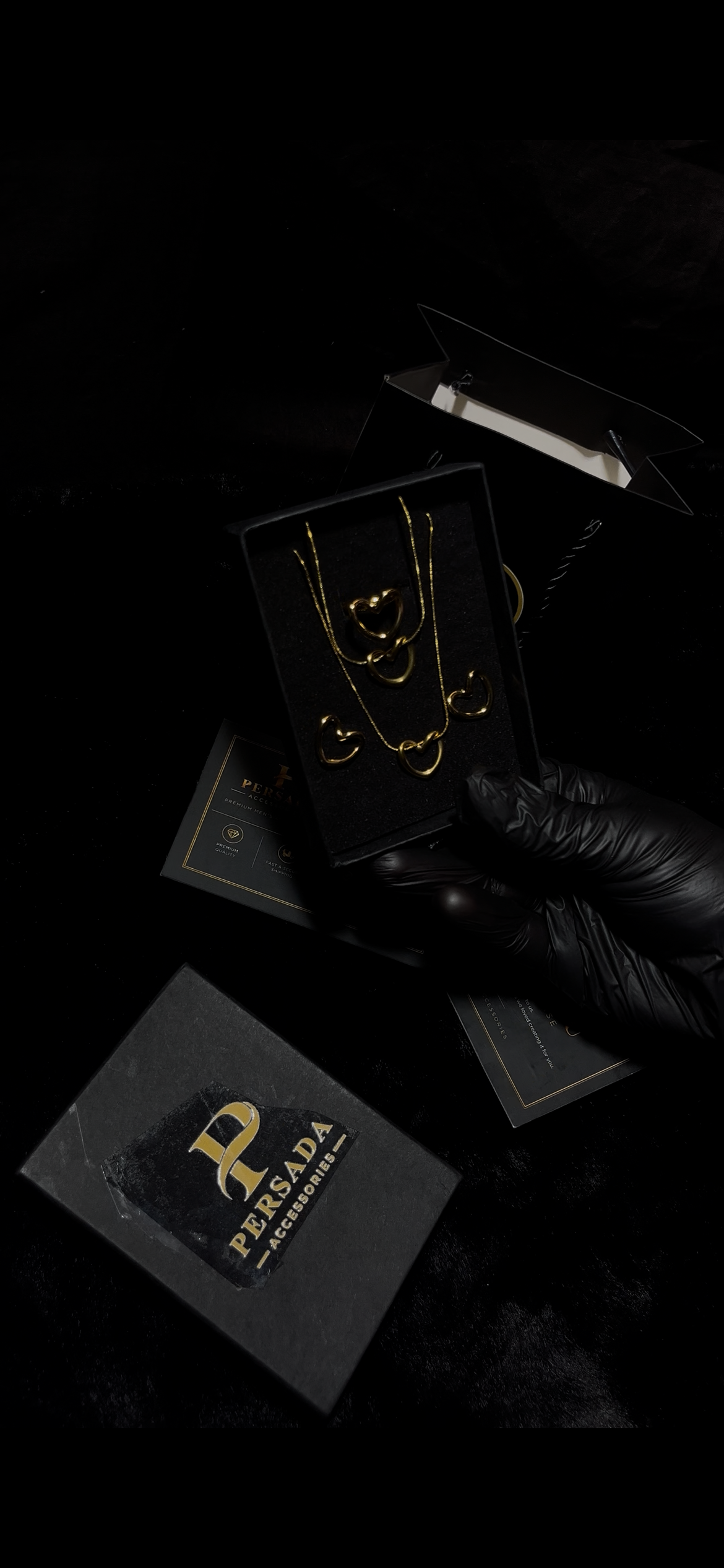 Amora Heart Jewellery Set