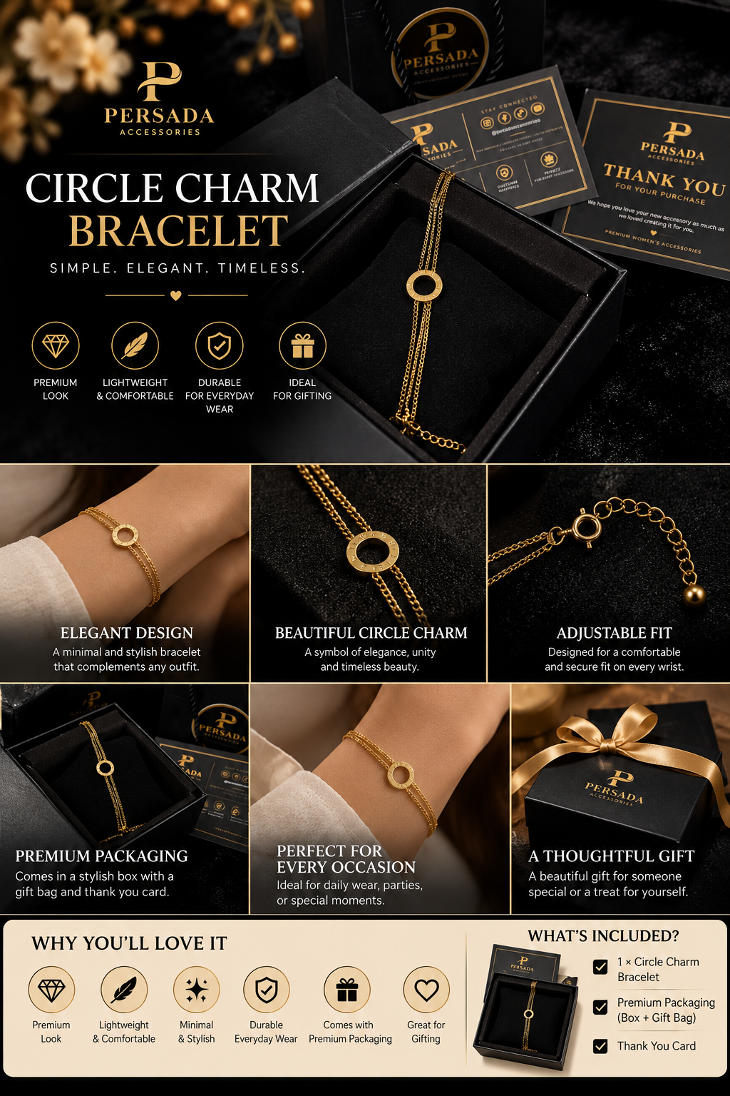 Aura Circle Bracelet